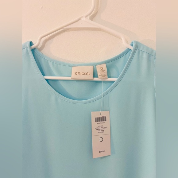 🩷✨NWT GORGEOUS CHICO’S TANK TOP✨🩷‎ - Picture 3 of 7